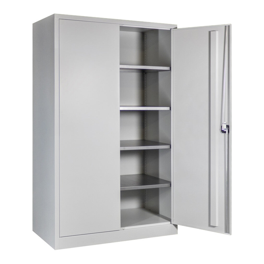 STIER Premium universal cabinet with 4 galvanized shelves 1950x1200x600mm