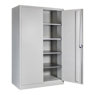 STIER Premium universal cabinet with 4 galvanized shelves 1950x1200x600mm