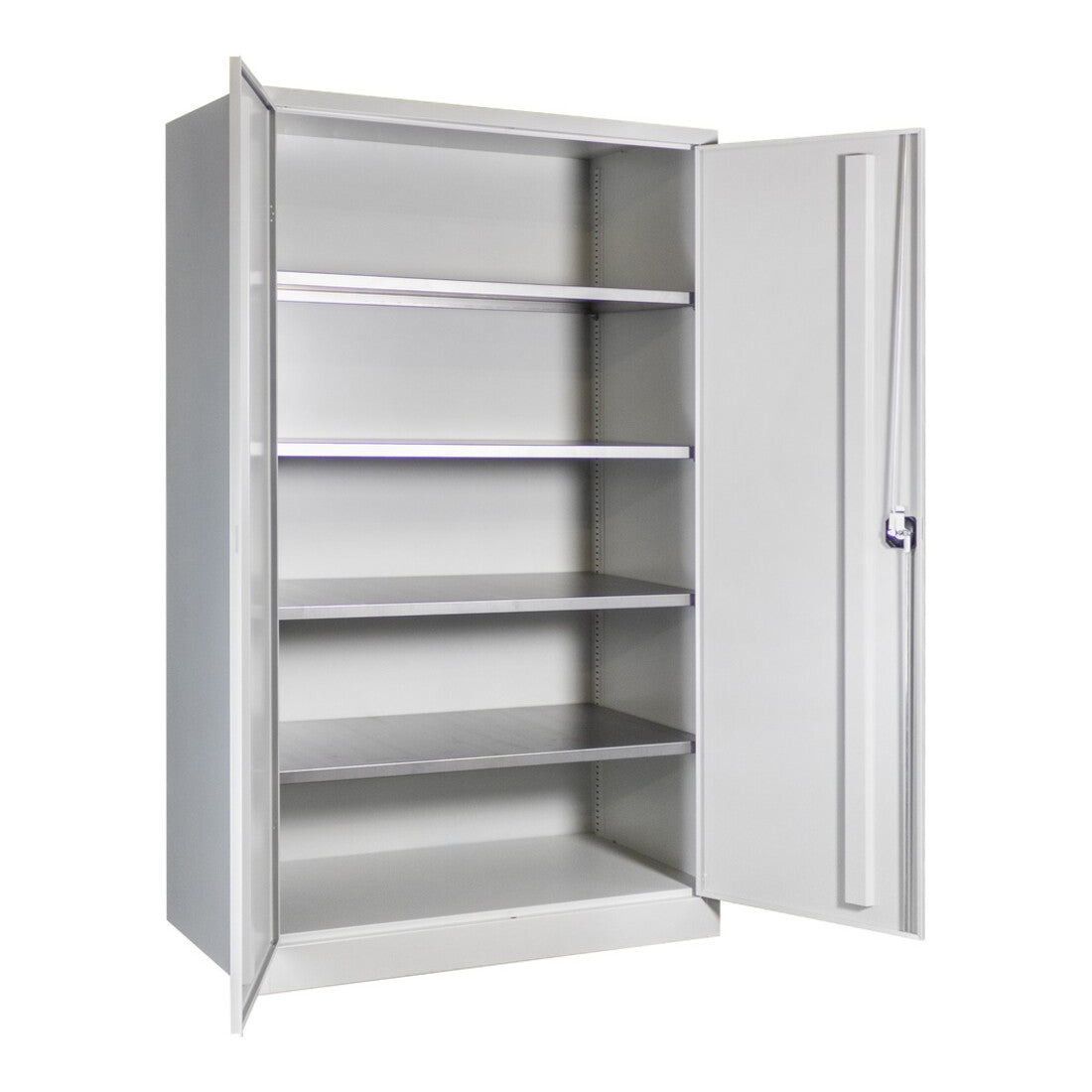 STIER Premium universal cabinet with 4 galvanized shelves 1950x1200x600mm