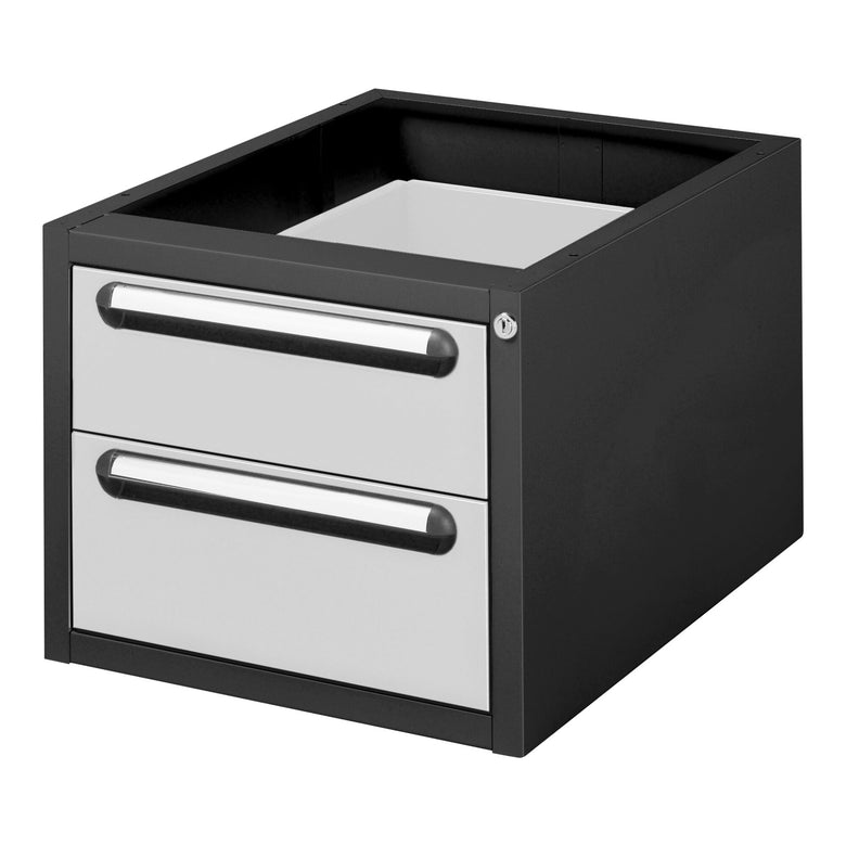 STIER base cabinet container premium with 2 drawers WxDxH 480x600x395 mm