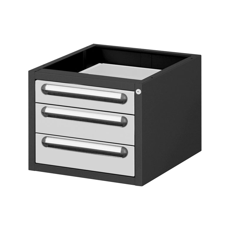 STIER base cabinet container premium with 3 drawers WxDxH 480x600x395 mm