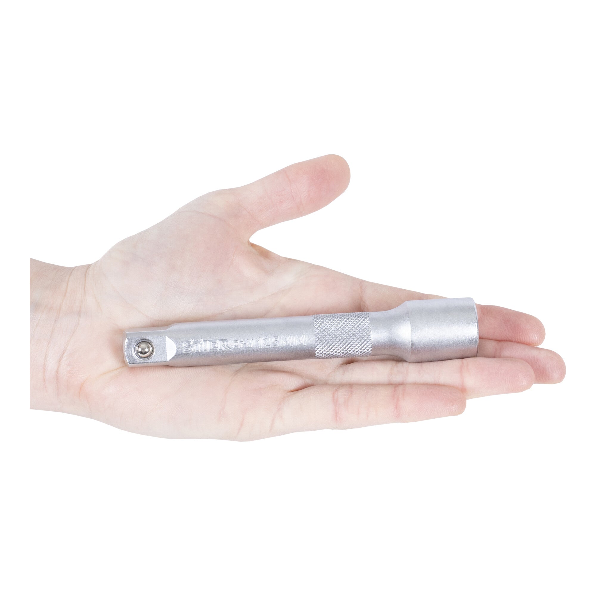 STIER Verlängerung mit Vierkantantrieb 1/4" Länge 50 bis 250 mm matte Ausführung