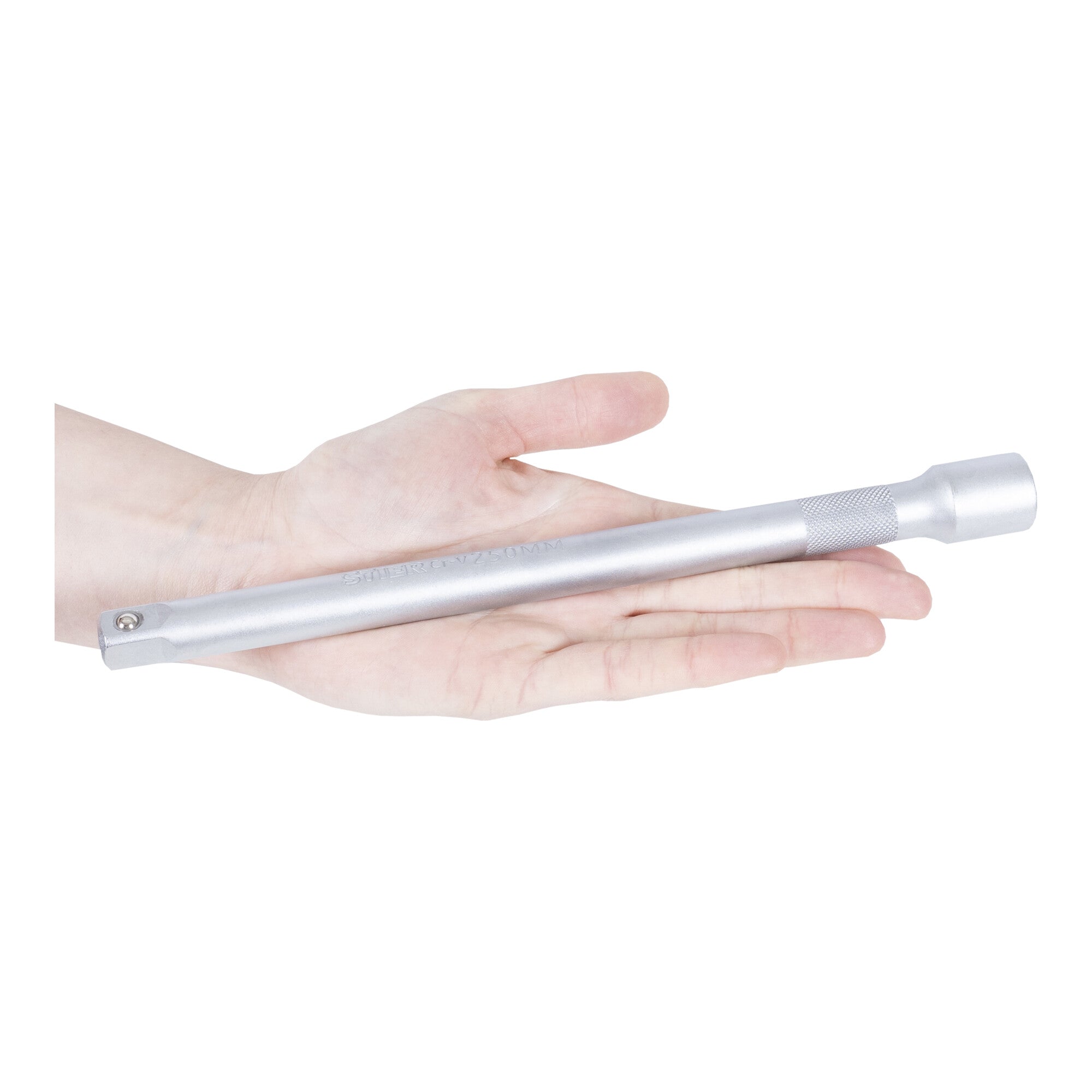 STIER Verlängerung mit Vierkantantrieb 1/4" Länge 50 bis 250 mm matte Ausführung