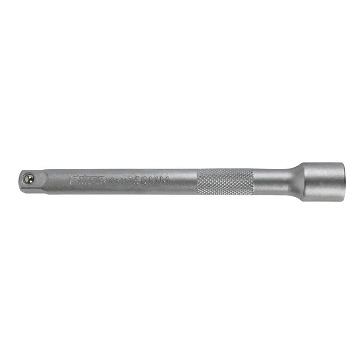 STIER Verlängerung mit Vierkantantrieb 1/4" Länge 50 bis 250 mm matte Ausführung