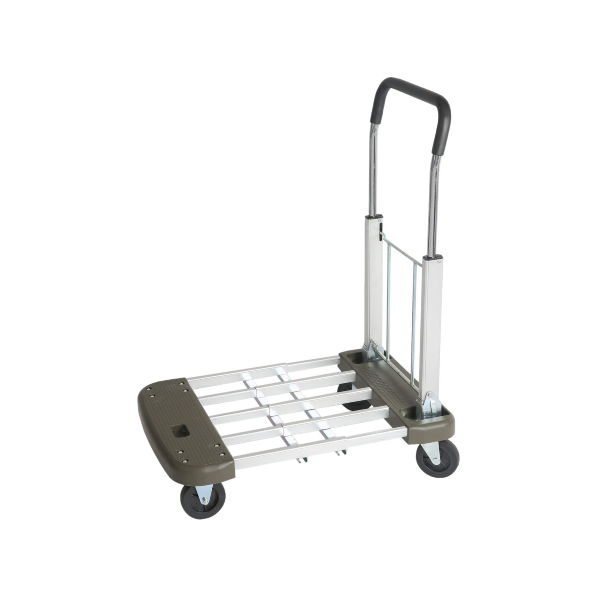 STIER Platform Trolley Adjustable Aluminium Push Cart Load Capacity 150 kg