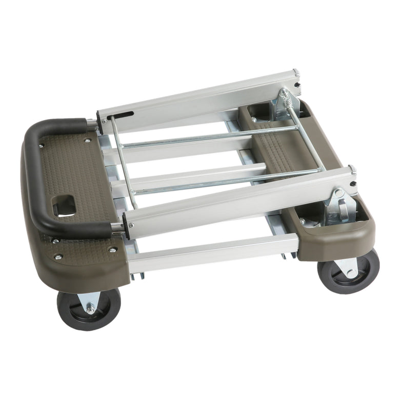 STIER Plattformwagen Verstellbar Aluminium Schiebewagen Tragkraft 150 kg