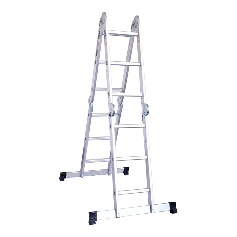 STIER Mehrzweckleiter aus Aluminium max. 3,37 m Vielzweckleiter Universalleiter