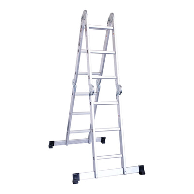 STIER Mehrzweckleiter aus Aluminium max. 3,37 m Vielzweckleiter Universalleiter
