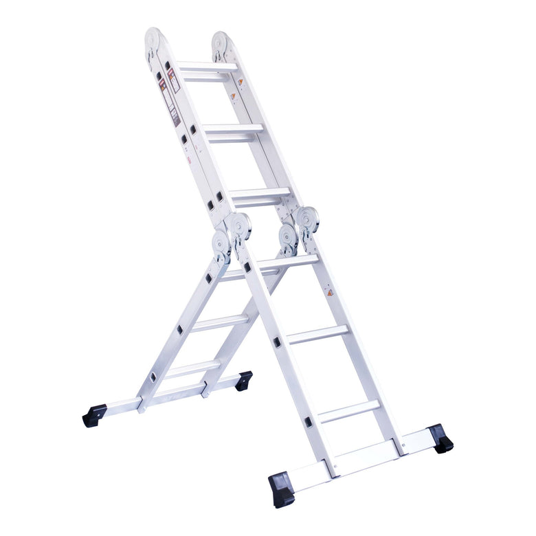 STIER Mehrzweckleiter aus Aluminium max. 3,37 m Vielzweckleiter Universalleiter