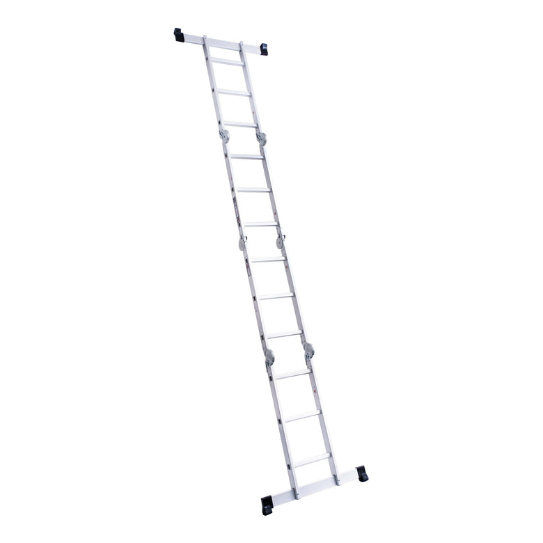 STIER Mehrzweckleiter aus Aluminium max. 3,37 m Vielzweckleiter Universalleiter