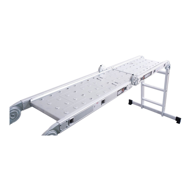 STIER Mehrzweckleiter aus Aluminium max. 3,37 m Vielzweckleiter Universalleiter