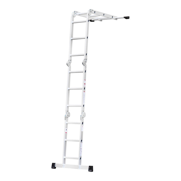 STIER Mehrzweckleiter aus Aluminium max. 3,37 m Vielzweckleiter Universalleiter