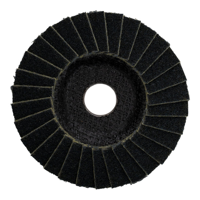 STIER fleece flap discs 125 x 18 x 22.23 mm coarse 5 pcs. cool grinding