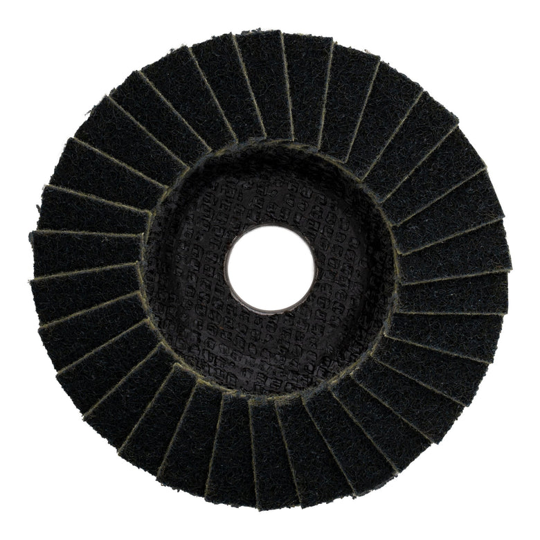 STIER Vlies Fächerschleifscheiben 125 x 18 x 22,23 mm grob 5 Stk. kühler Schliff