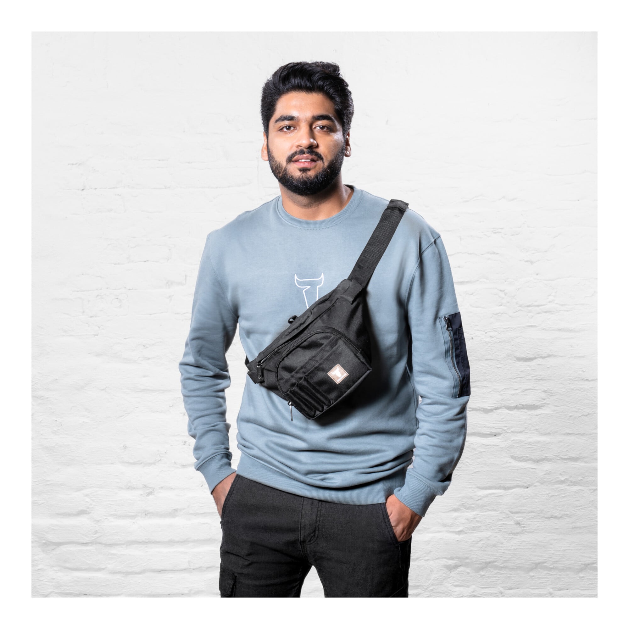 STIER Waist Bag one size black