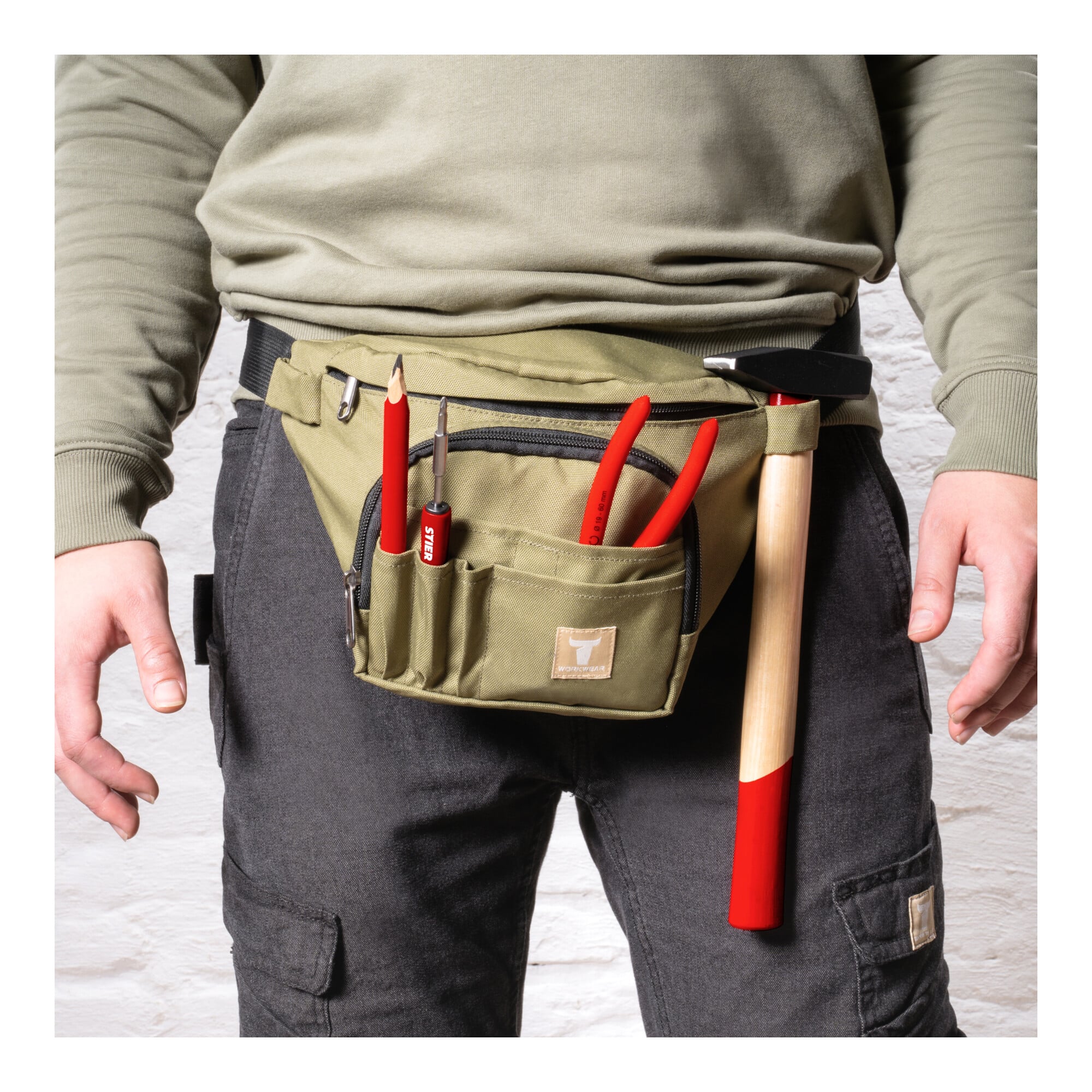 STIER Waist Bag one size olive branch