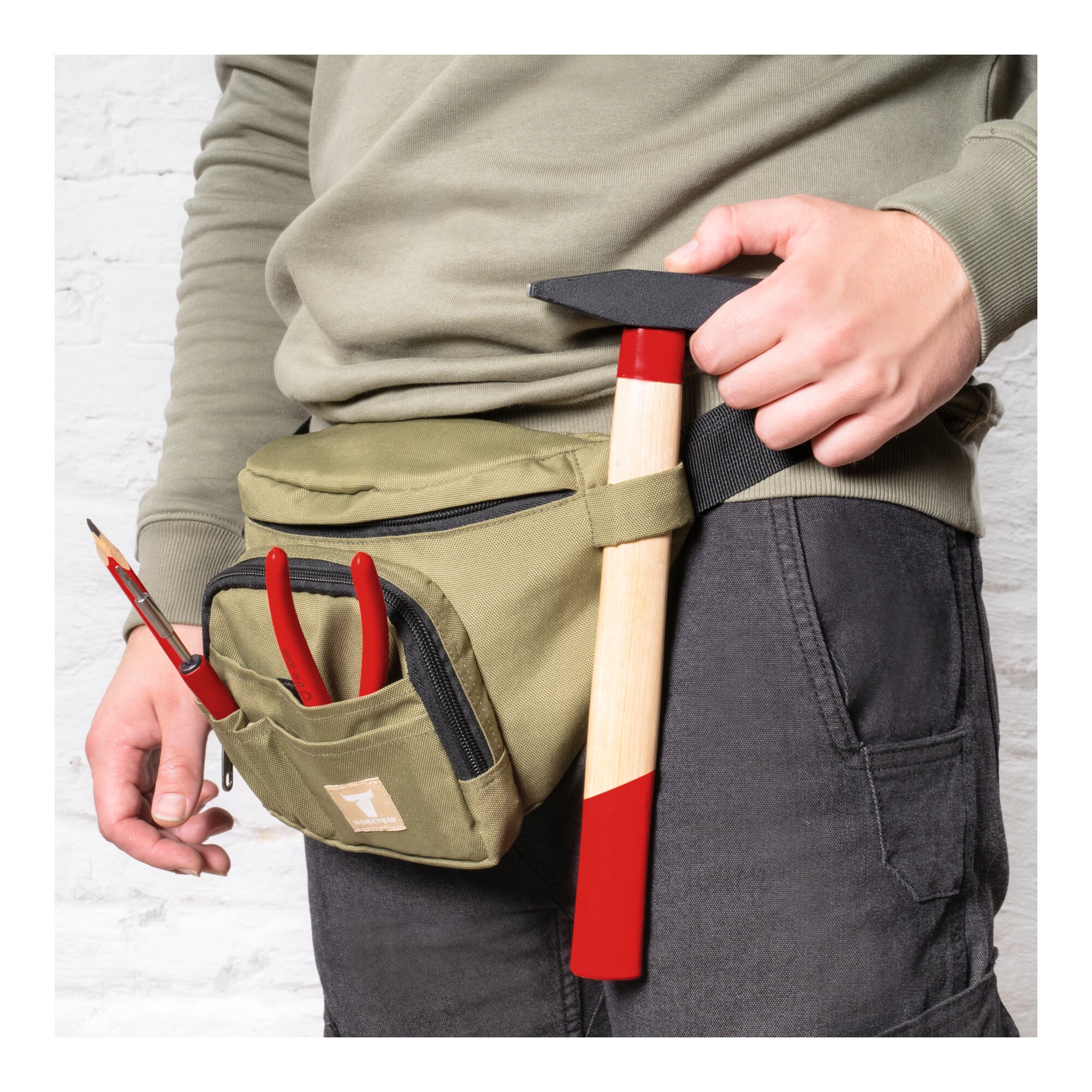 STIER Waist Bag one size olive branch