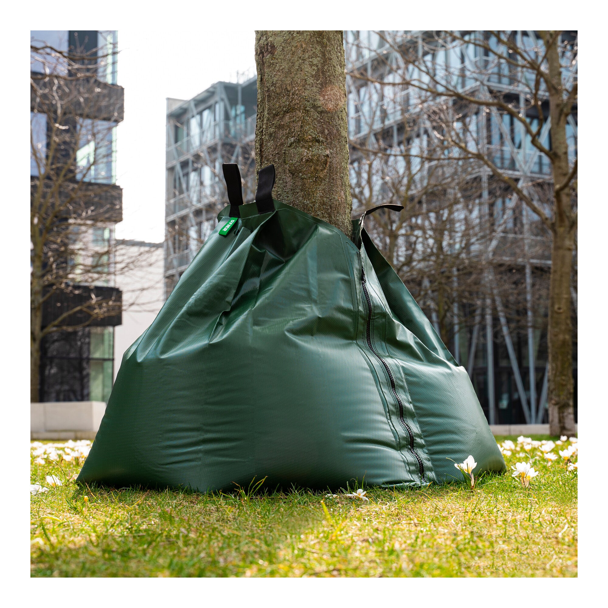 STIER Wassersack für Bäume 56 Liter 92 x 88 cm Bewässerungssack für Bäume