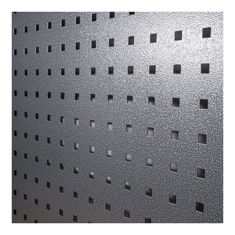 STIER Werkstatteinrichtung Basic 3-teilig mit Lochwand und Multiplex-Arbeitsplatte BxTxH 2275x460x2000mm