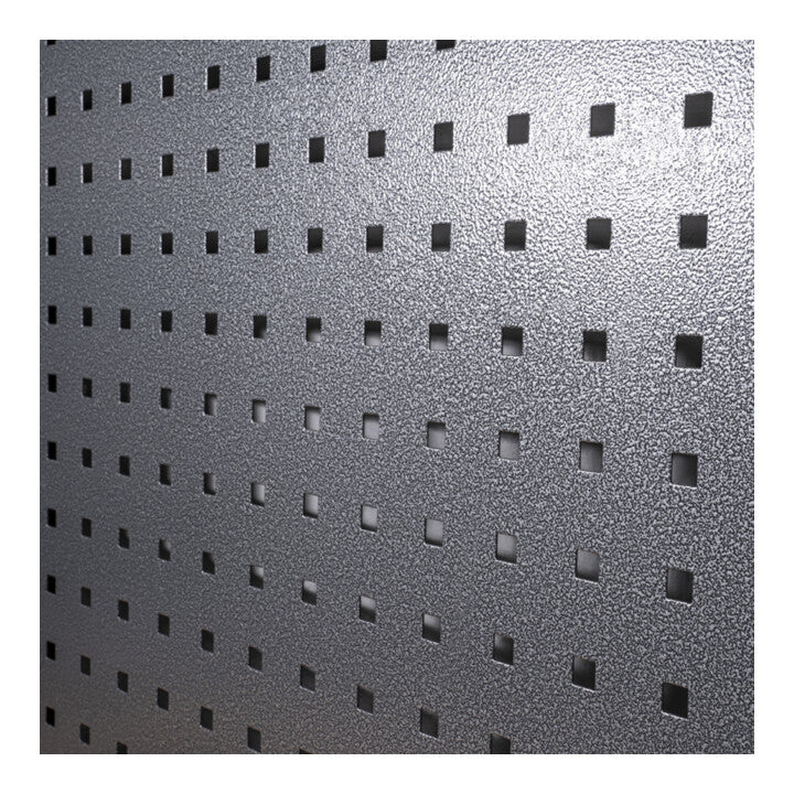 STIER Werkstatteinrichtung Basic 3-teilig mit Lochwand und Multiplex-Arbeitsplatte BxTxH 2275x460x2000mm