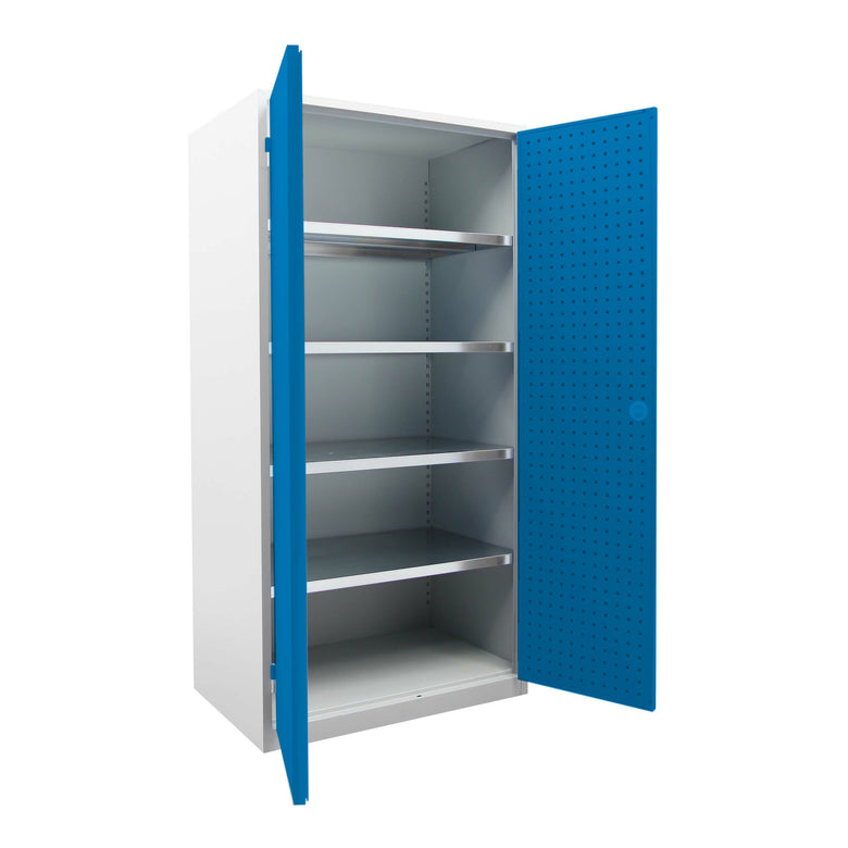 STIER workshop cabinet LP 1940x1000x600mm gentian blue tool cabinet