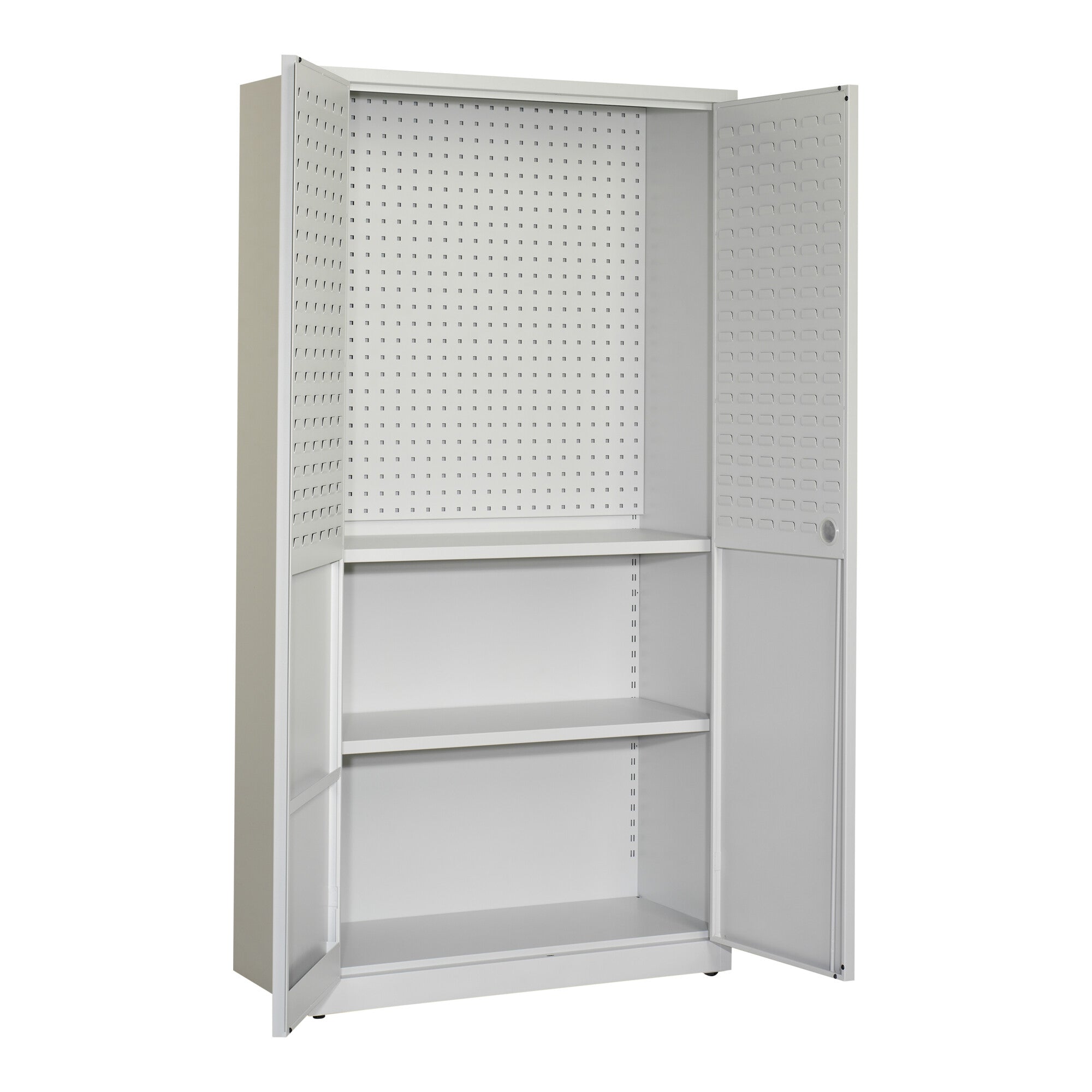 STIER workshop cabinet SLK 1940x1000x450mm light grey tool cabinet