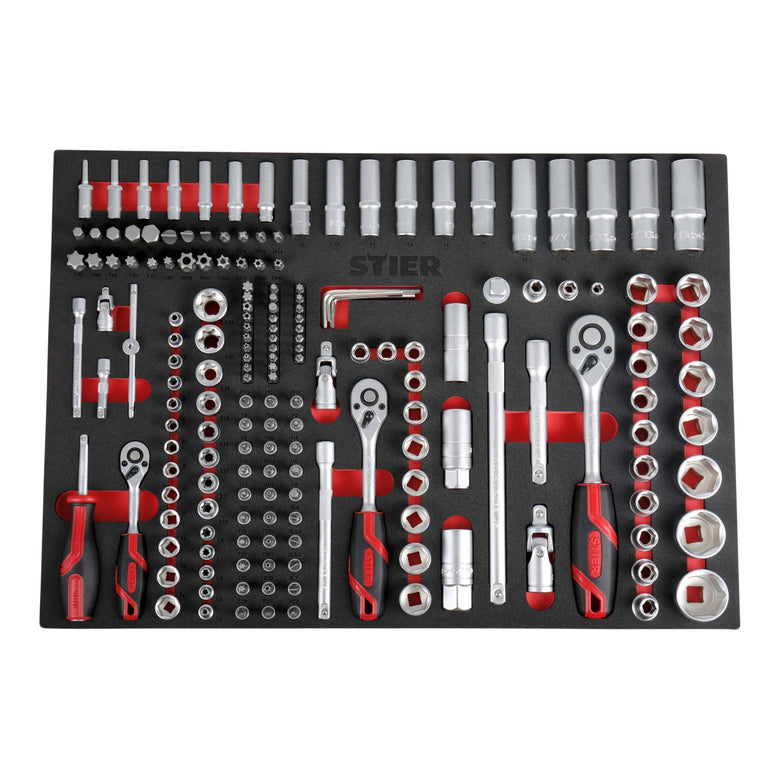 STIER Werkstattwagen XXL bestückt 265-teilig