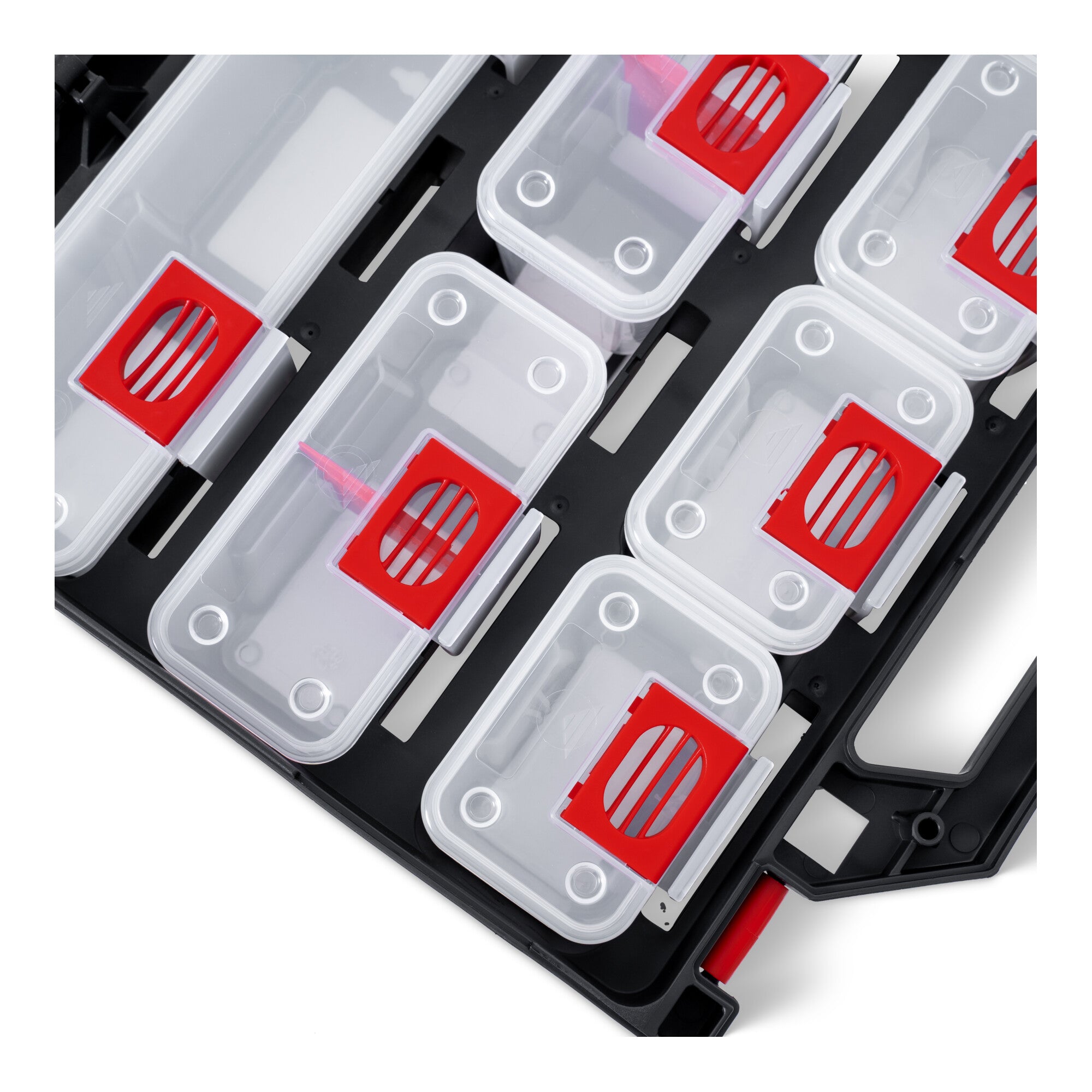 STIER tool box with 12 pull-out containers tool case sorting box