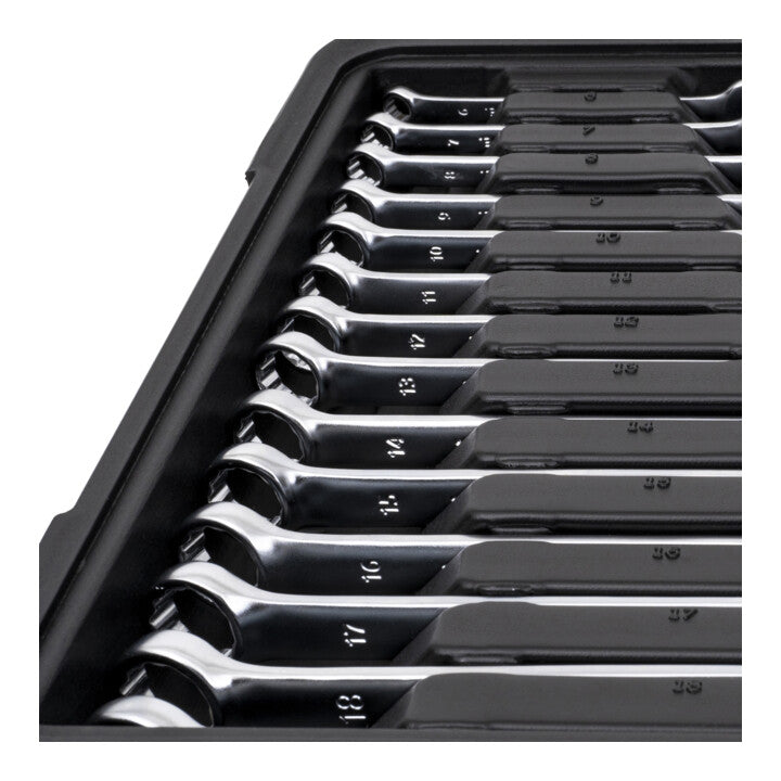 STIER tool case with 60-piece tool assortment including reversible ratchet