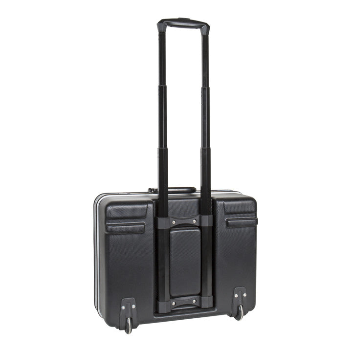 STIER Werkzeugkoffer Trolley leer schwarzer Werkzeugkasten 6,5 kg