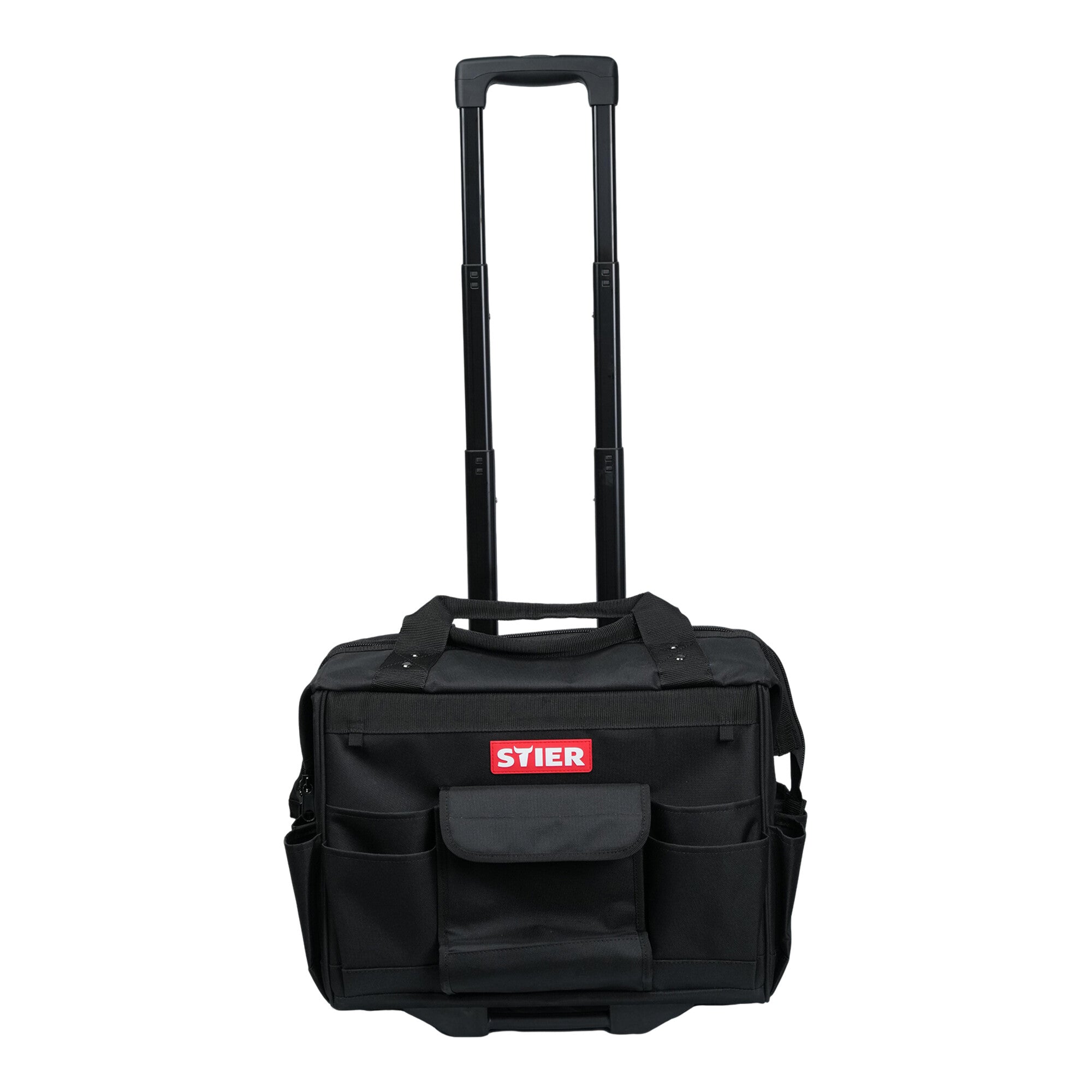 STIER tool trolley Premium+ empty tool case black 19 compartments tear-resistant