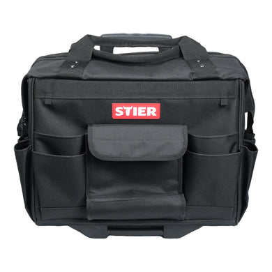STIER tool trolley Premium+ empty tool case black 19 compartments tear-resistant