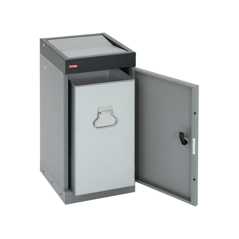 STIER recycling bin Premium 30l with swing lid