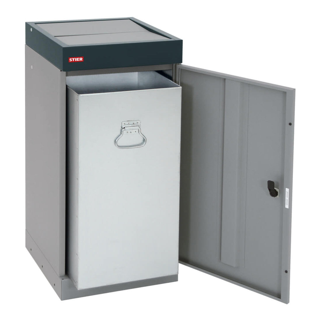 STIER Wertstoffsammler Premium 30l mit Schwingdeckel
