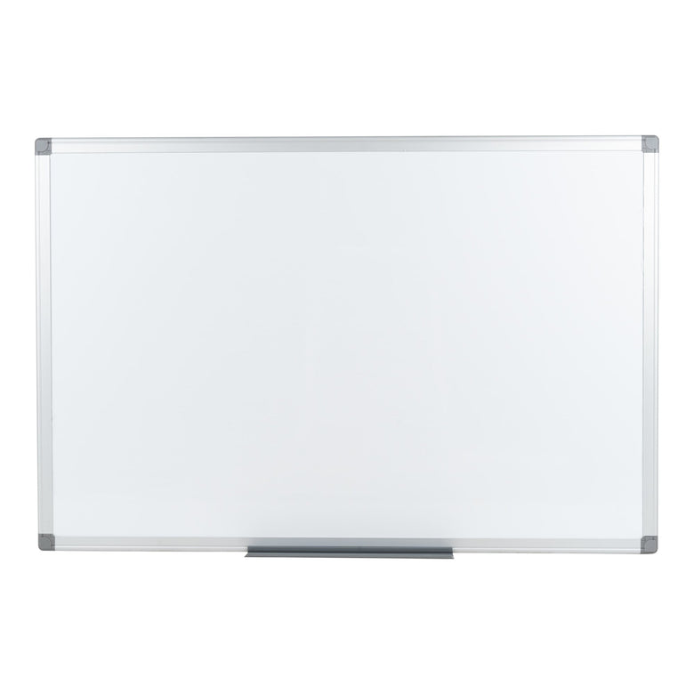 STIER Whiteboard magnetisch mit Alu-Rahmen