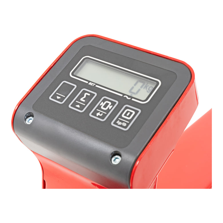 STIER Wiege-Hubwagen elektrisch mit Drucker 2000kg Tragkraft 1kg-Schritte