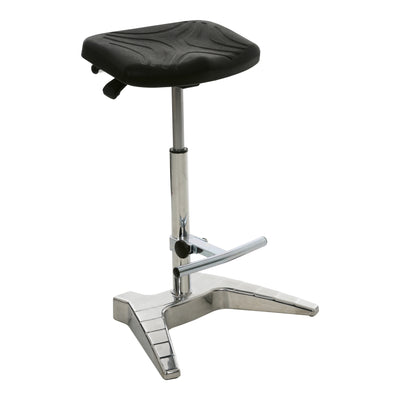 STIER XL Stehhilfe mit Fußstütze Sitzhöhe 700-880mm Belastbarkeit 150 kg softer