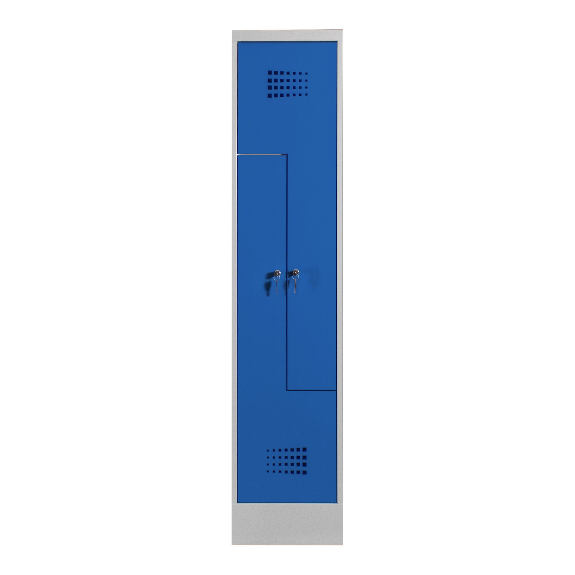 STIER Z-locker Premium with base 2 compartments cylinder lock