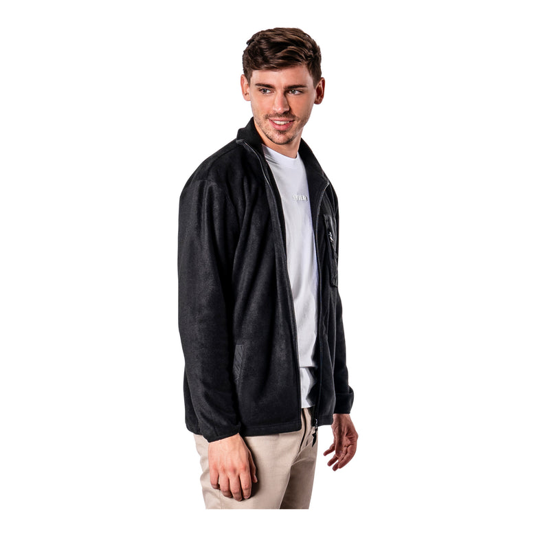 STIER Zip Fleece S Black
