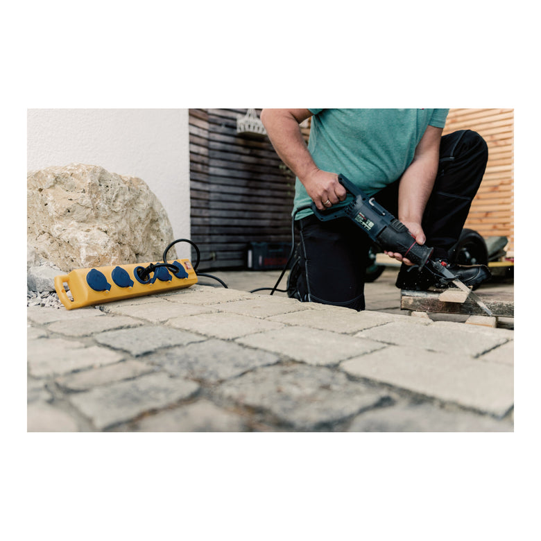 Super-Solid SL 554 DE FI IP54 Steckdosenverteiler 5-fach 5m H07RN-F 3G1,5