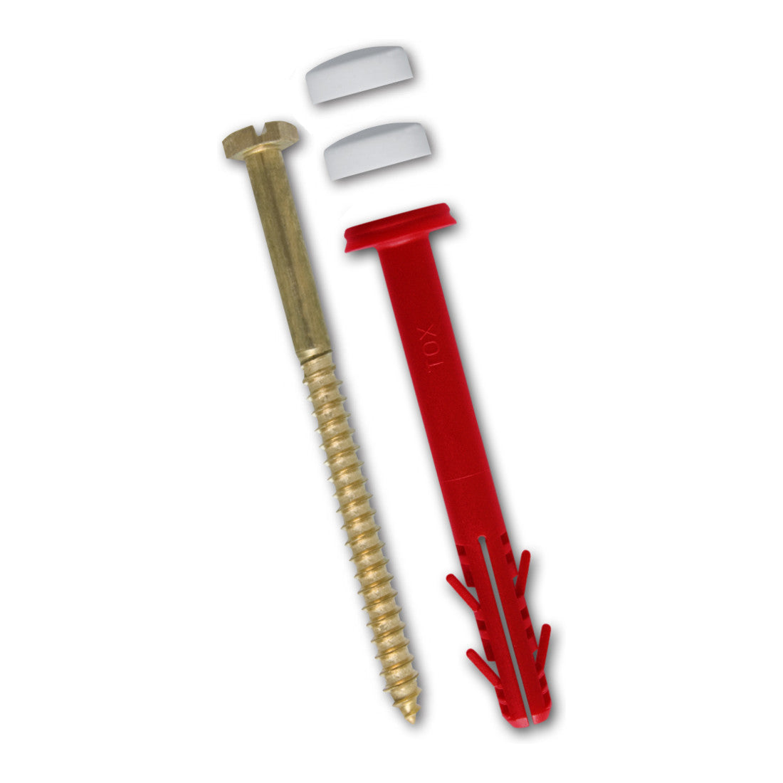 TOX Stand-WC-Befestigung Toilet Plus weiß