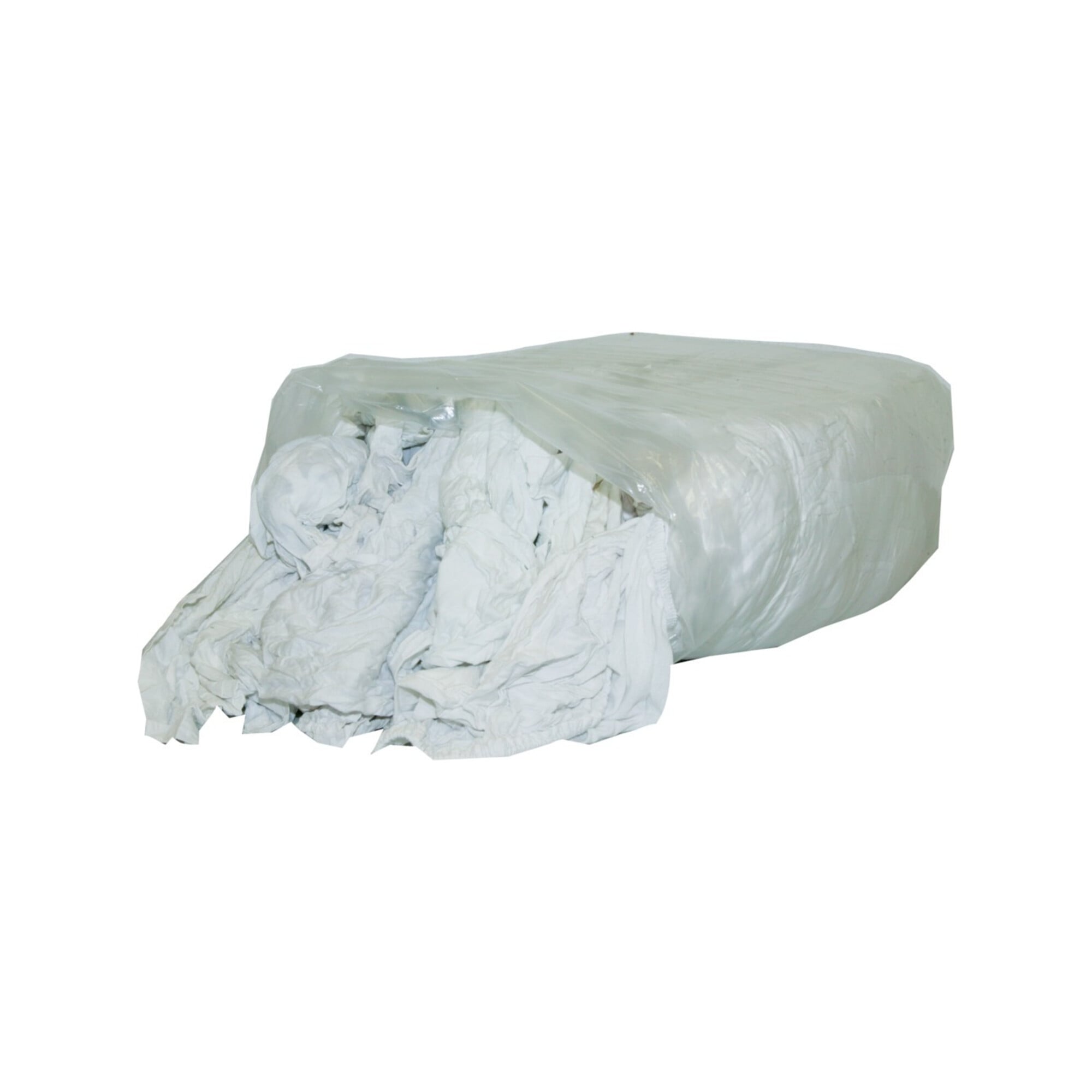 Trikotputzlappen reinweiß nach DIN 61650, 10kg Pack