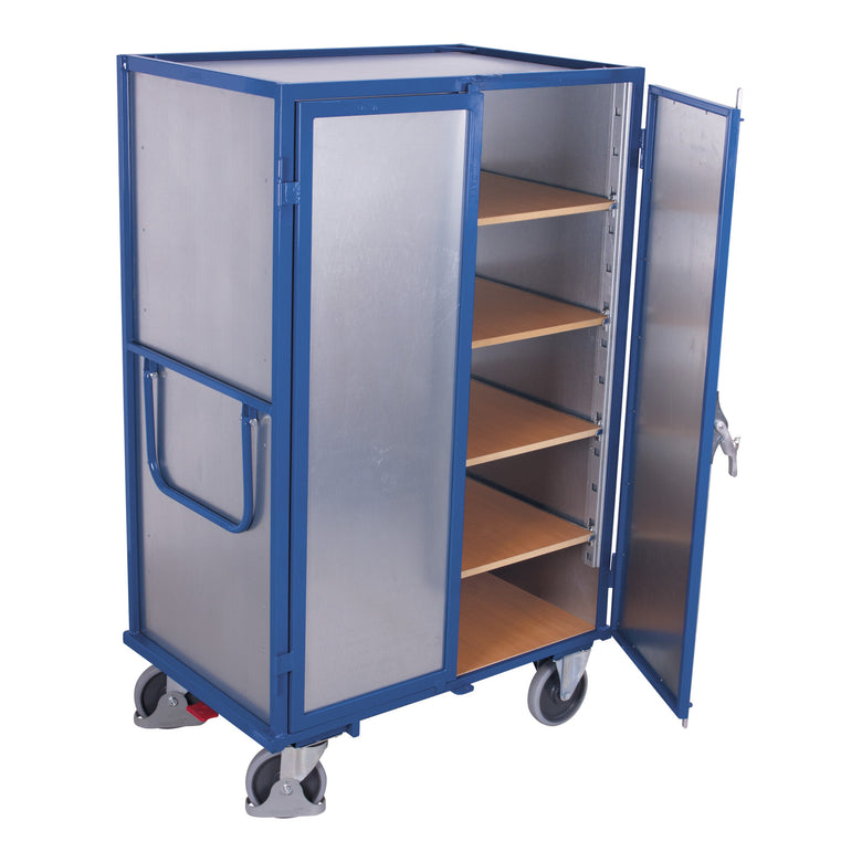 VARIOfit Etagenwagen fest verschweißt 1.245 x 785 mm Stahlblechwände 4