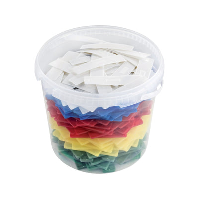 Verglasungskloetze Sort. 100x24mm 500 Stück