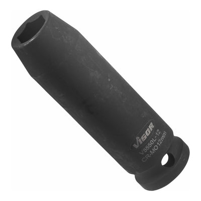 VIGOR Kraft Steckschlüssel Einsatz V5550L-12 Vierkant hohl 12,5 mm (1/2 Zoll)