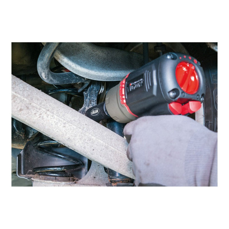 VIGOR Kraft Steckschlüssel Einsatz V5550L-12 Vierkant hohl 12,5 mm (1/2 Zoll)