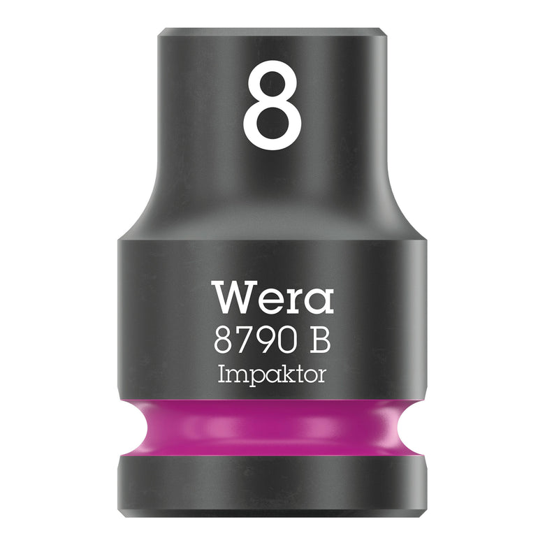 Wera Steckschlüsseleinsatz 8790 B Impaktor mit 3/8"-Antrieb, 8 x 30 mm